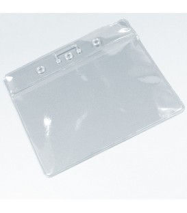 flexible en plastique transparent Red Pochette pour carte didentité Haute qualité 20 mm Avec lanière tour de cou 